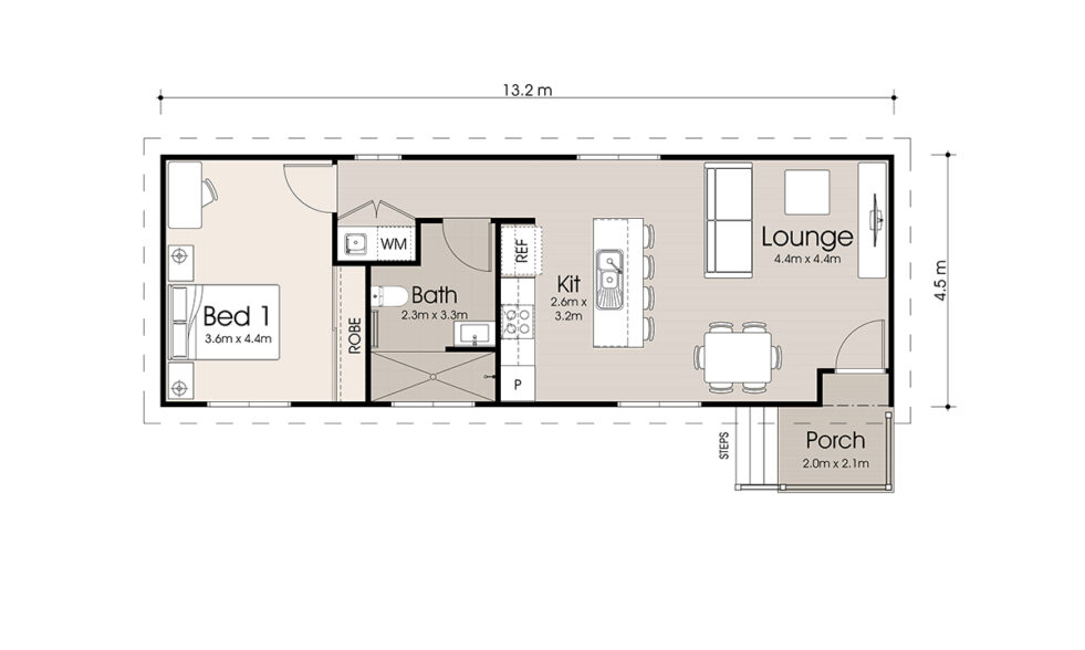 Brochure (option 20) Superior Porch (60m² Overall)