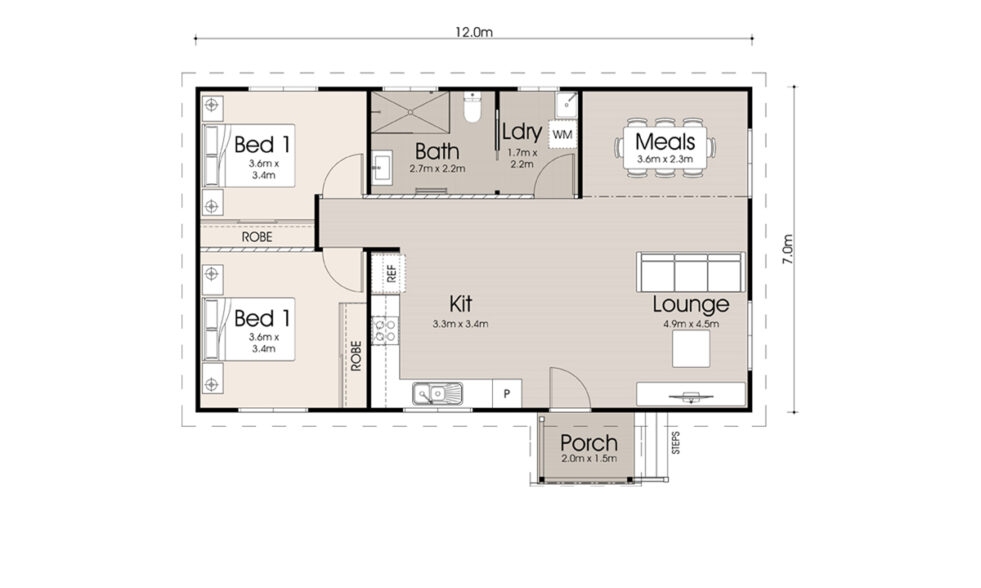 Brochure (option 6) Affordable Porch 84m²