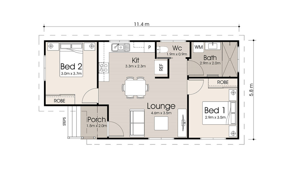 Brochure (option 7) Affordable Porch 60m²